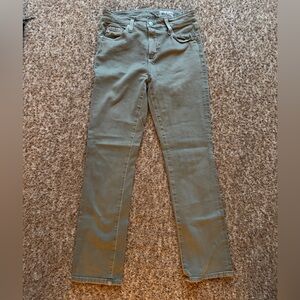 AG Adriano Goldschmied Tan Marni Crop Size 25R
